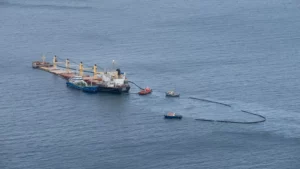 Mitigación de derrames de petróleo
