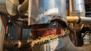 Pipe corrosion under insulation