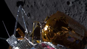 Alunizaje de costado del módulo Odysseus complicó la misión en la Luna