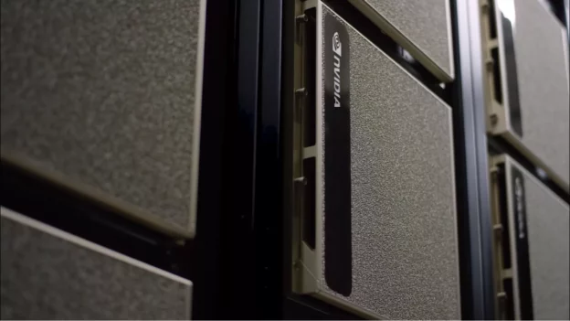 La construcción de superordenador de IA de NVIDIA
