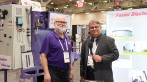 RBW Enterprises mostró su tecnología de granallado centrifugo en AMPP 2024