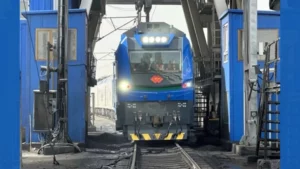 El desplazamiento de locomotora de hidrógeno