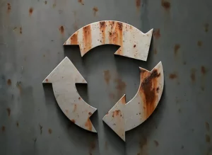 Corrosion in the circular economy, with its emphasis on reuse, recycling, and waste minimization.
