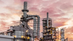 Process furnaces in the oil industry.