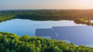 Paneles solares flotantes
