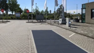 pavimento con células fotovoltaicas