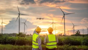 Inspección con drones en la industria energética