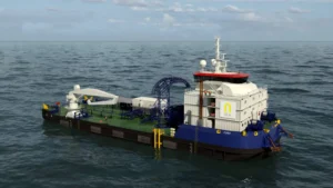 CURO el buque de reparación de cables submarino