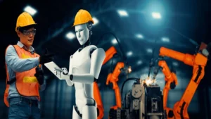 Industry 5.0 concept in industry