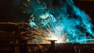 lap welding process.