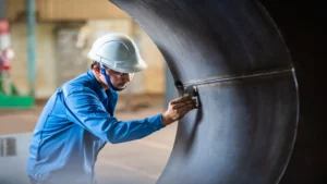 Evaluar la seguridad industrial mediante la inspección END.
