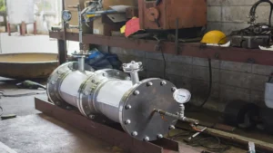 Integrity and operational safety in industrial systems through pressure test.