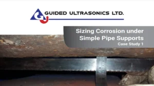 Sizing Corrosion under Simple Pipe Supports