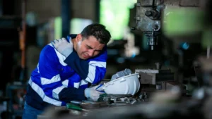 Prevention in industrial equipment maintenance protects safety and efficiency.