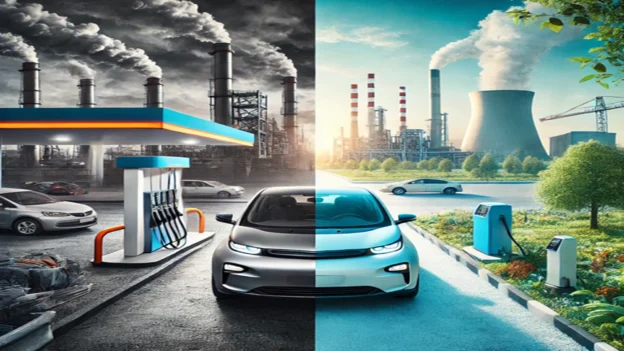 Comparativa entre el hidrógeno y la gasolina