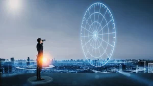 Business management focused on innovation and global competitiveness.