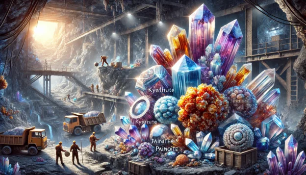 Geological rarities: Exploring the earth's rarest minerals