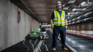 robot cuadrúpedo X30 y la inspección