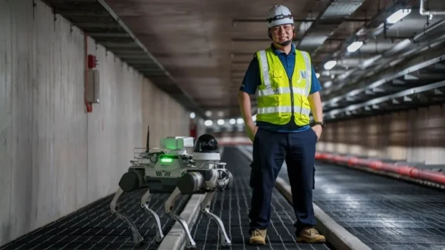robot cuadrúpedo X30 y la inspección