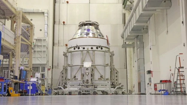 Las funciones técnicas del módulo de servicio Orión por la NASA