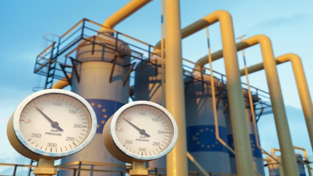 Pressure regulating valve in industry
