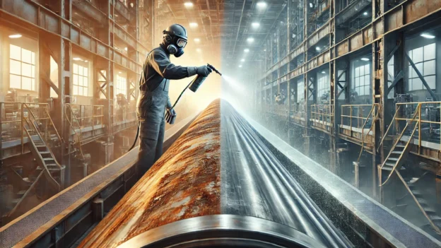 Empleo de un inhibidor de corrosion