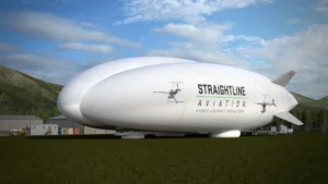 Foto del dirigible híbrido Z1