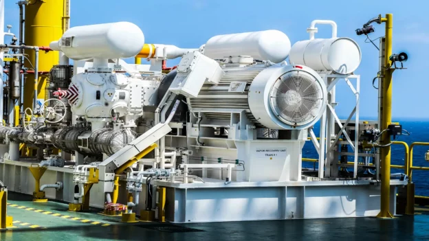 What is surge in centrifugal compressors?
