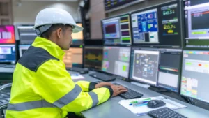 Importance of ergonomics in control rooms.