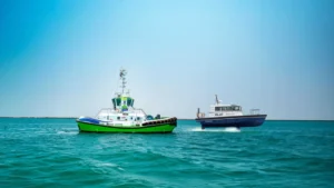 El buque eléctrico Artemis EF-12 de Noatum Maritime