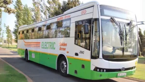 El lanzamiento de 20 autobuses eléctricos en la Ciudad del Cabo de Golden Arrow Bus Services