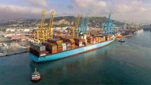 Evelyn Maersk bate récord de escala en APM Terminals