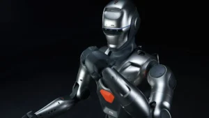 Robot humanoide logra una voltereta frontal