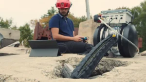robot inflable diseñado para ayudar a los equipos de rescate