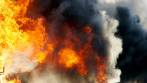 incendio en gasoducto de Petronas