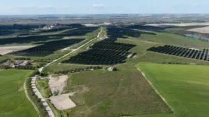 Foto de la planta solar El Rancho