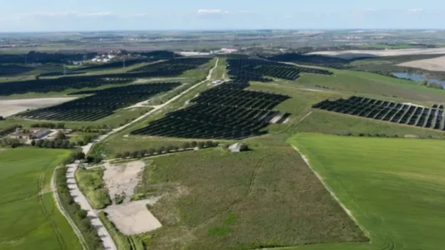 Foto de la planta solar El Rancho