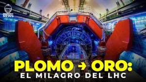 Detector ALICE del CERN involucrado en la creación de oro mediante colisiones de iones pesados en el LHC.