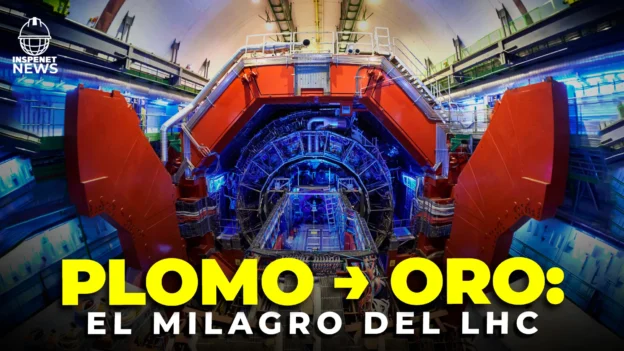 Detector ALICE del CERN involucrado en la creación de oro mediante colisiones de iones pesados en el LHC.