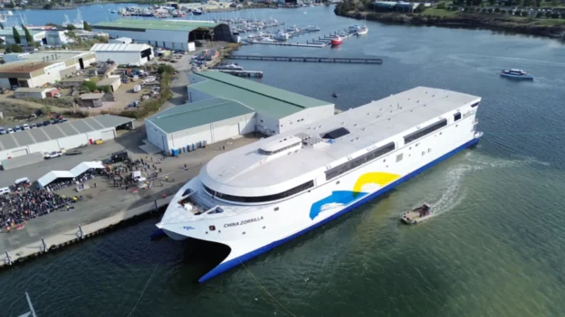 El barco eléctrico más grande del mundo