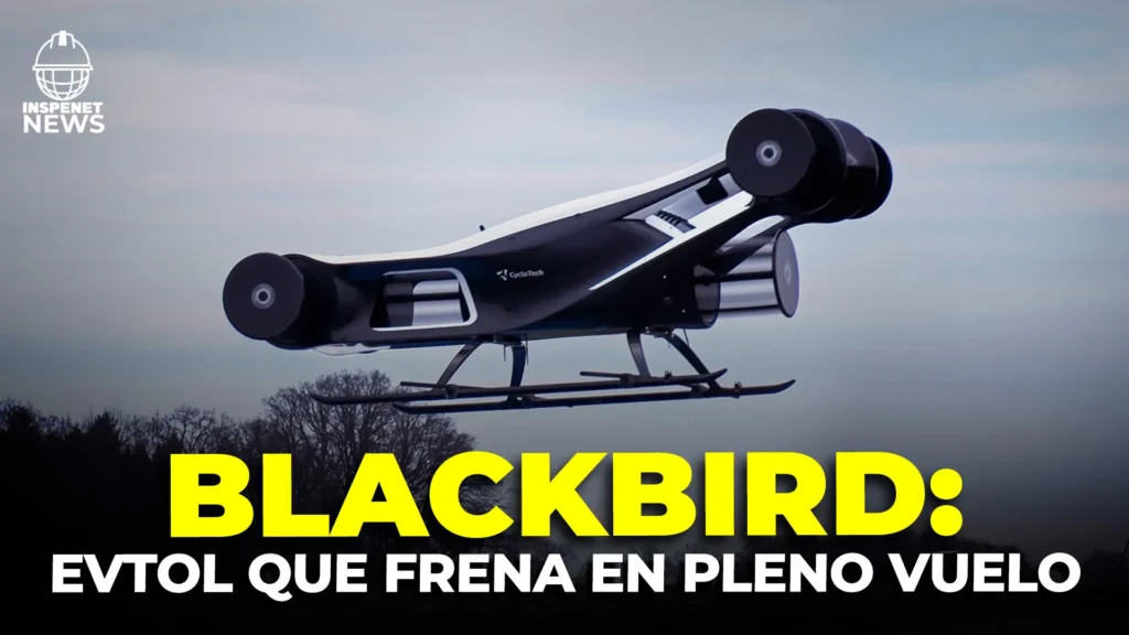 BlackBird despega y prueba el potencial del CycloRotor eVTOL