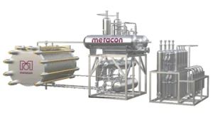 La planta piloto de hidrógeno verde conectada a turbinas eólicas por Metacon